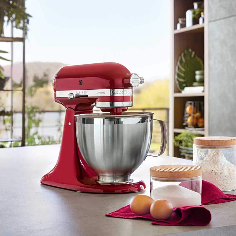 5KSM185PSECA KitchenAid Artisan robotgép almapiros színű