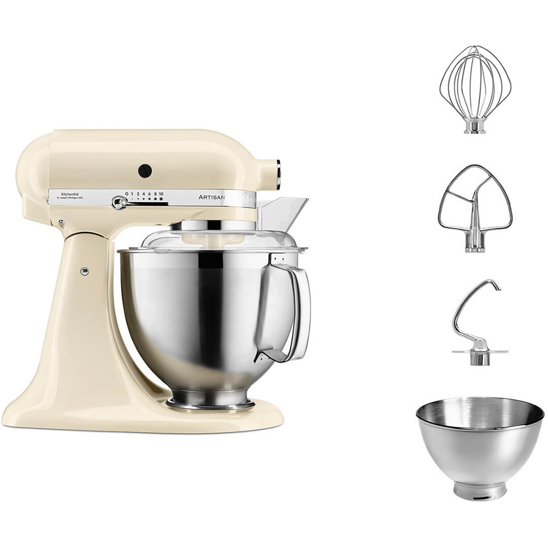 5KSM185PSEAC KitchenAid Artisan robotgép mandulakrém színű