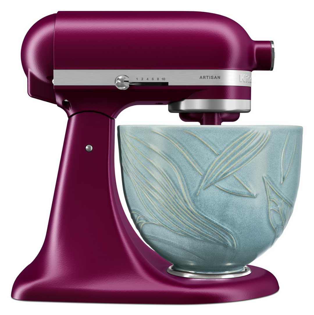 Kerámia tál 4,8l Spring leaves KitchenAid robotgéphez