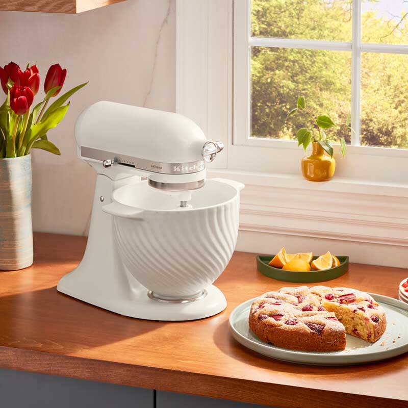 Kerámia tál 4,8l Meringue KitchenAid robotgéphez