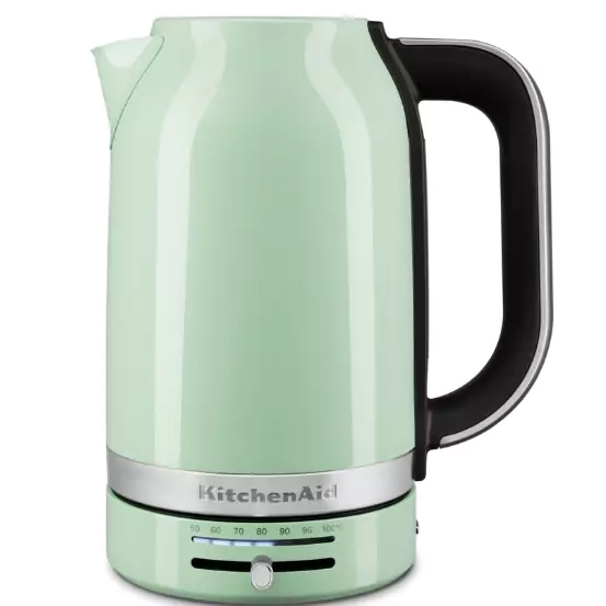 KitchenAid vízforraló, 1,7 literes, pisztácia színben