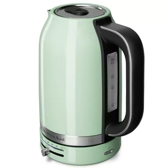 KitchenAid vízforraló, 1,7 literes, pisztácia színben