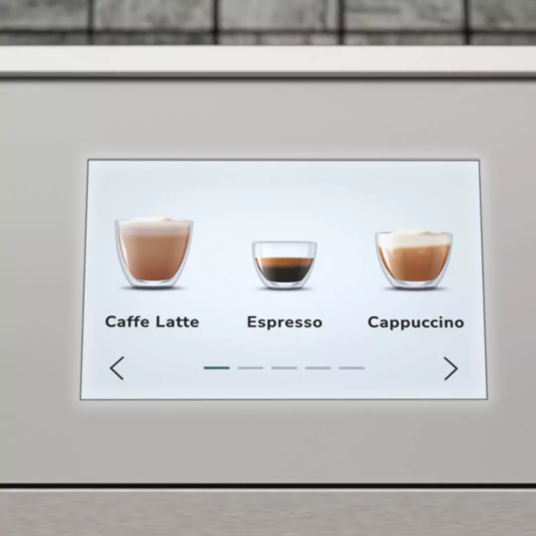 555KES8557ESX automata kávéfőző