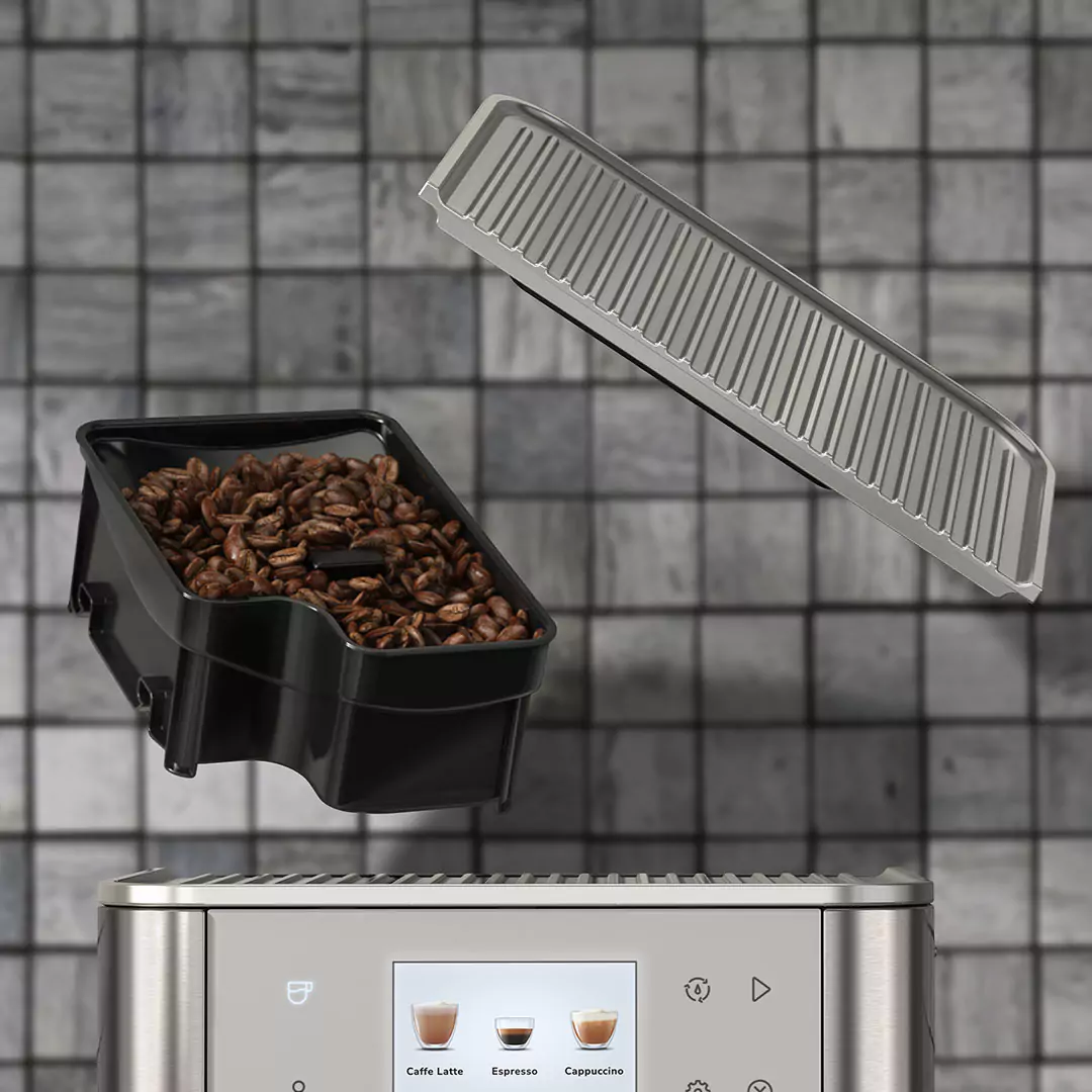 555KES8557ESX automata kávéfőző