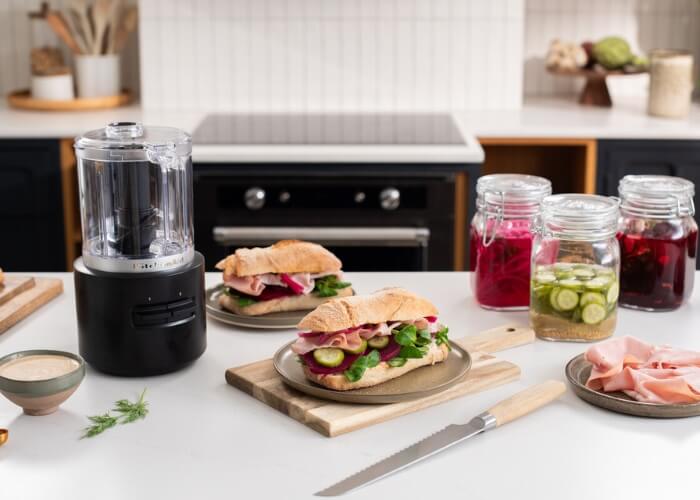 KitchenAid Go aprító, a szendvicsek zöldségesítéséhez