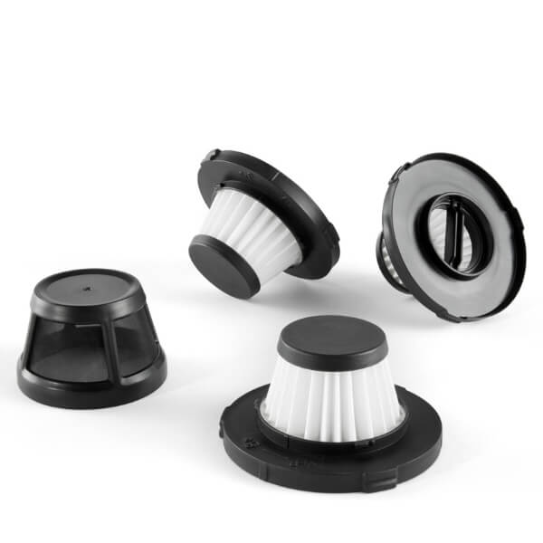 1 cserélhető papír- és szitaszűrő