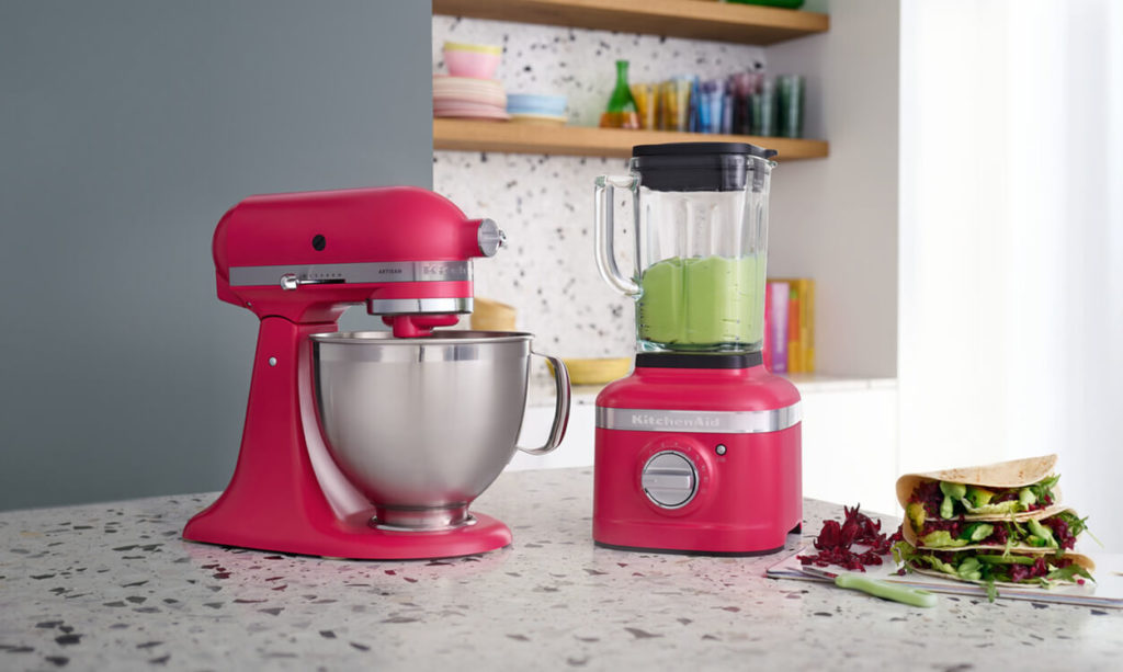 KitchenAid hibiszkusz év színe 2023 robotgép és turmixgép