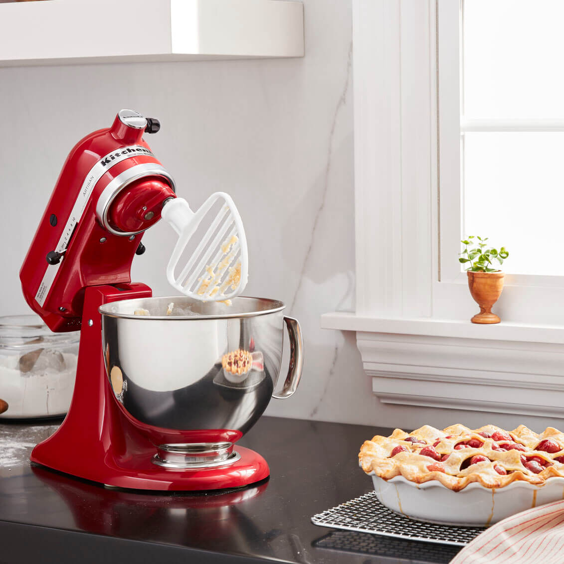 Tésztakeverő 4,3 és 4,8l robotgéphez tésztakaparóval 5KSMPB5W