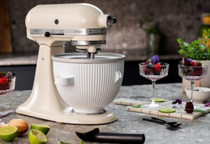 Chef Edition mandulakrém robotgép fagylaltkészítő adapterrel