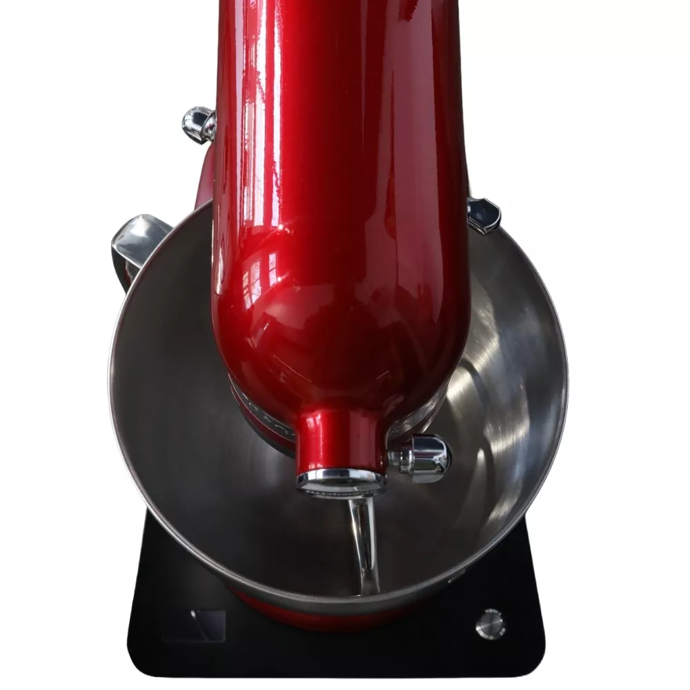 Konyhai mérleg billenőfejes KitchenAid robotgéphez mattfekete, robotgéppel