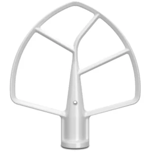 Fehér bevonattal ellátott lapos krémkeverő 5KSMBLWF