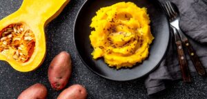 sütőtökös krumplipüré recept